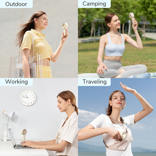 JisuLife Handheld Fan Life5 4000 mAh description image 3