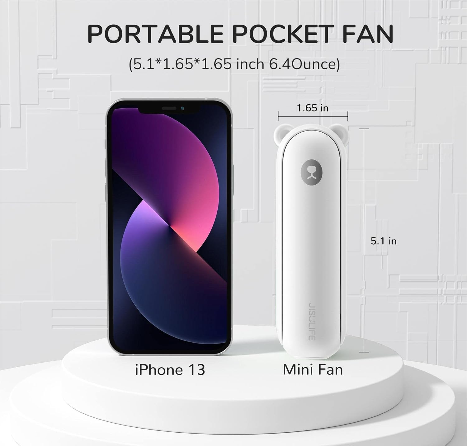 JISULIFE Handheld Fan Life8 plus.
