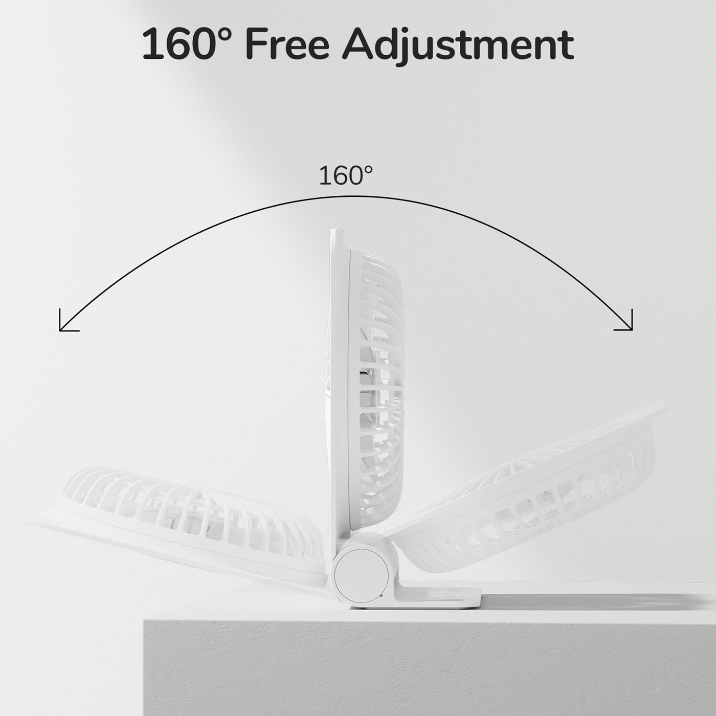 Table Fan Hub Compact Table Fans | Silent & Powerful | JISULIFE