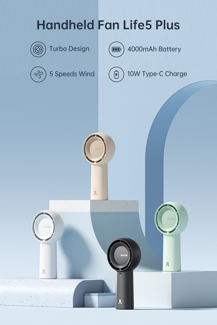 Jisulife Handheld fan life5plus
