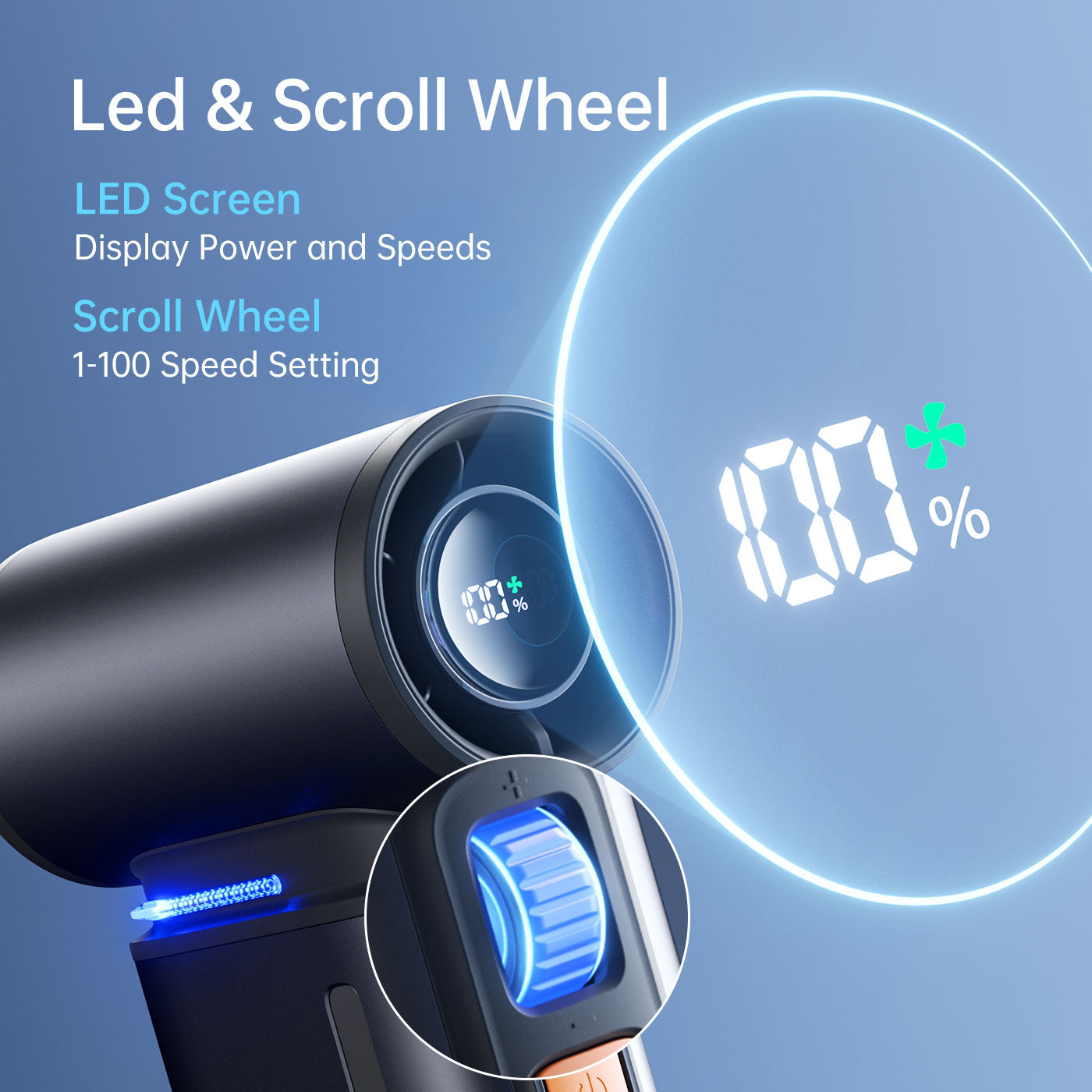 JISULIFE Handheld Fan Ultra1.