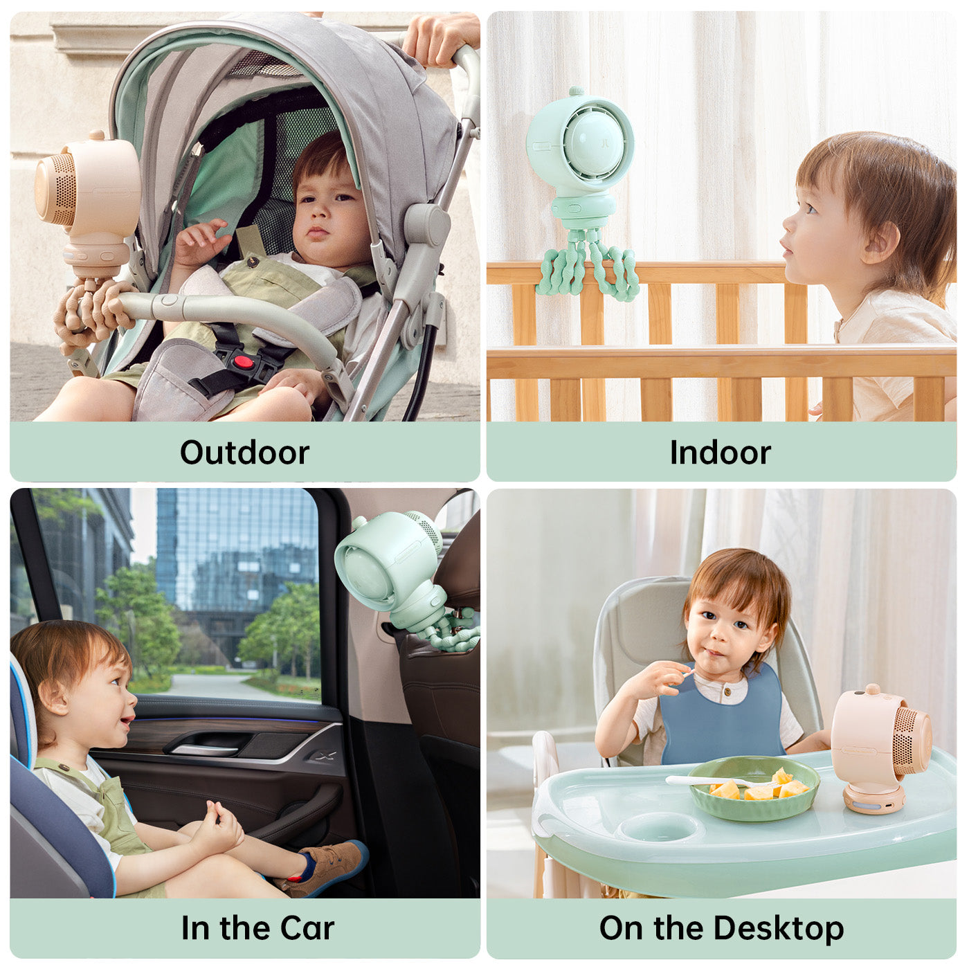 baby stroller fan JisuLife Stroller Fan Life2S