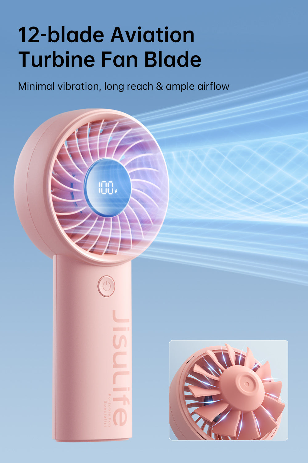 JisuLife Handheld Fan Life4 – JISULIFE