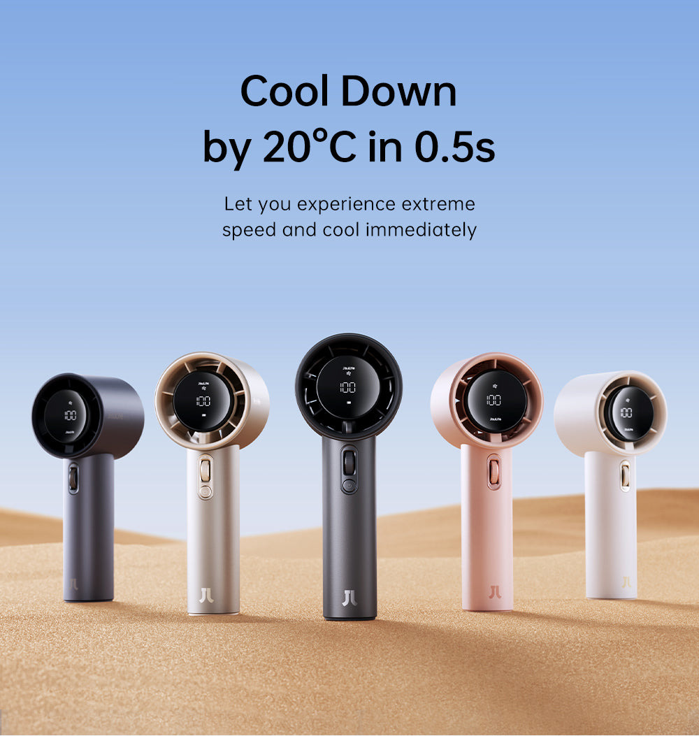 新品未使用 JisuLife Handheld Fan Pro1S JisuLife Handheld Fan Pro1S (New Version)