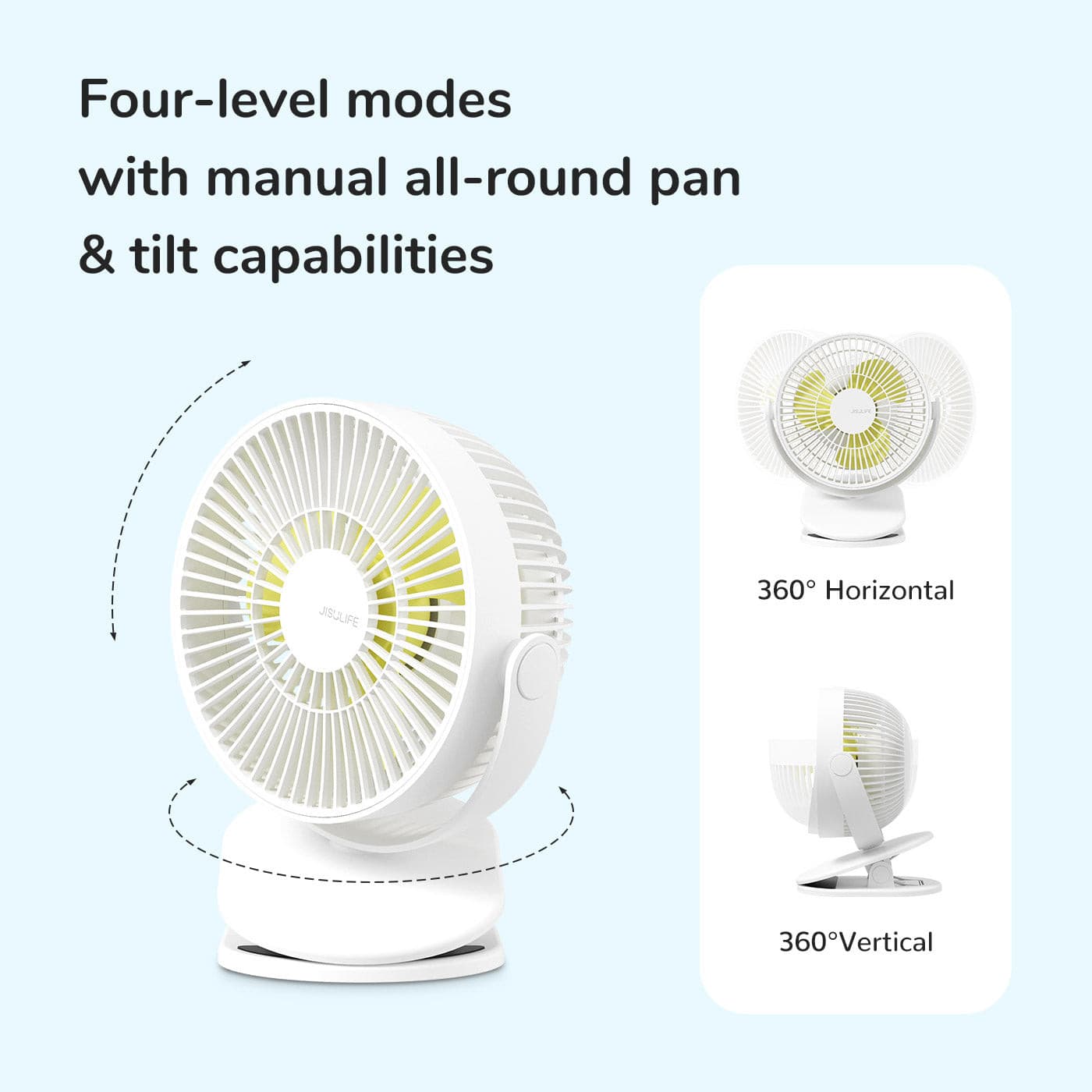 JISULIFE Clip Fan Life1.