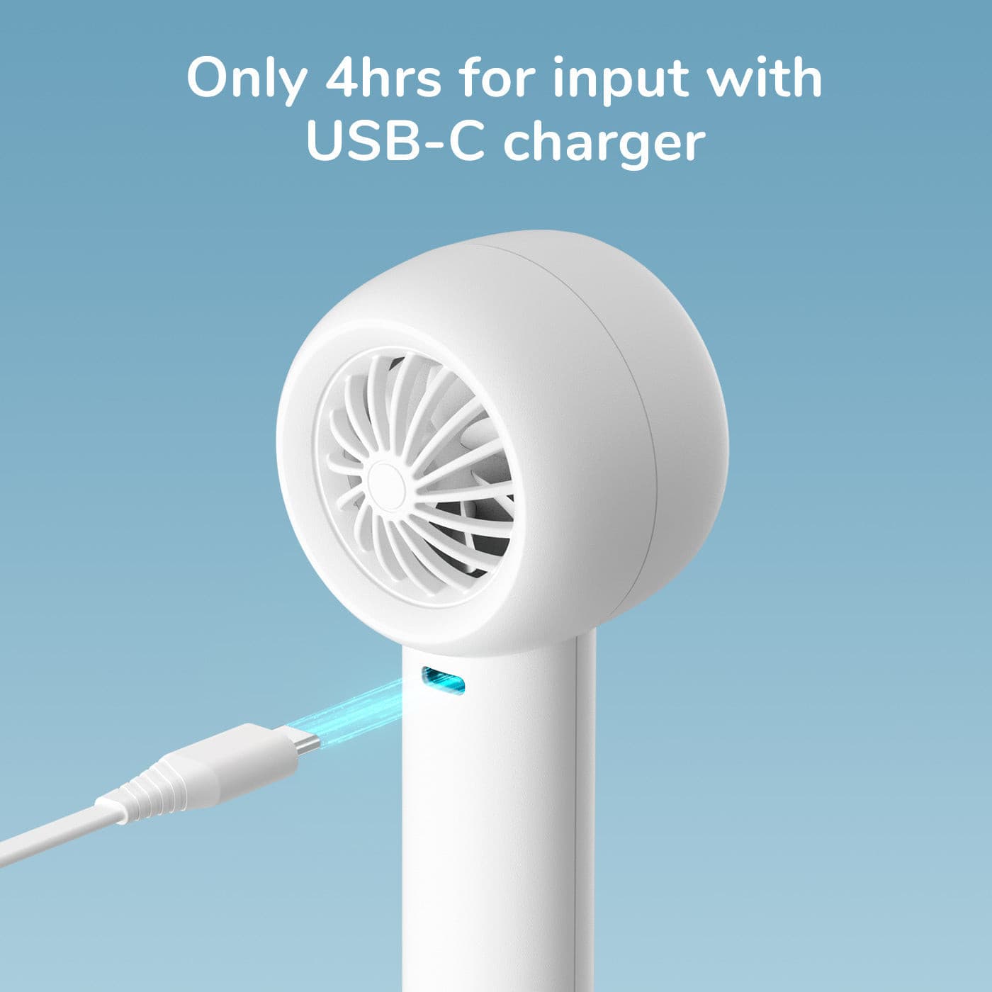 JISULIFE Handheld Fan Life5.