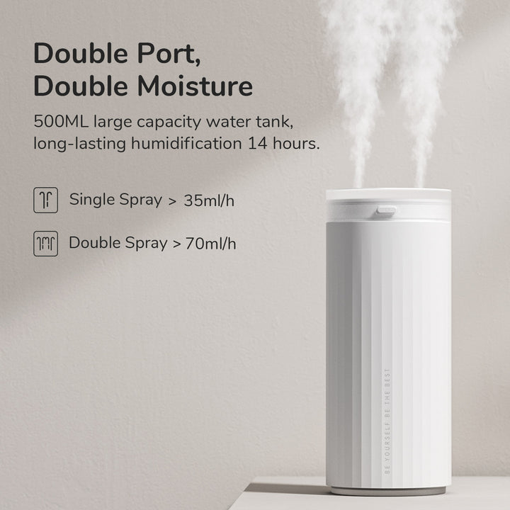 JISULIFE HU16 Portable On-The-Go Humidifier.